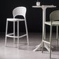 Plastic Contemporary Kitchen Dining Room Armless Stool Full Back Bar Stool Clearhalo 'Bar Furniture' 'Bar Stools' 'bar_stools' 'furn' 'furn_bar_stools' 'furniture_bar_stools' 'Kitchen & Dining Furniture' 'kitchen&dining_furn' 'kitchen' 'kitchen_furn' Furniture' 4692832