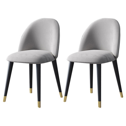 Glam Style 1/2/3/5/7 Pieces Dining Set White-gold Table Kitchen Set for Dining Room 2 Grey Chairs Clearhalo 'Dining Room Sets' 'Dining Tables & Seating' 'dining_room_set' 'furn' 'furn_dining_room_set' 'Furniture' 'furniture_dining_room_set' 'Kitchen & Dining Furniture' 'kitchen&dining_furn' 'kitchen' 4692853