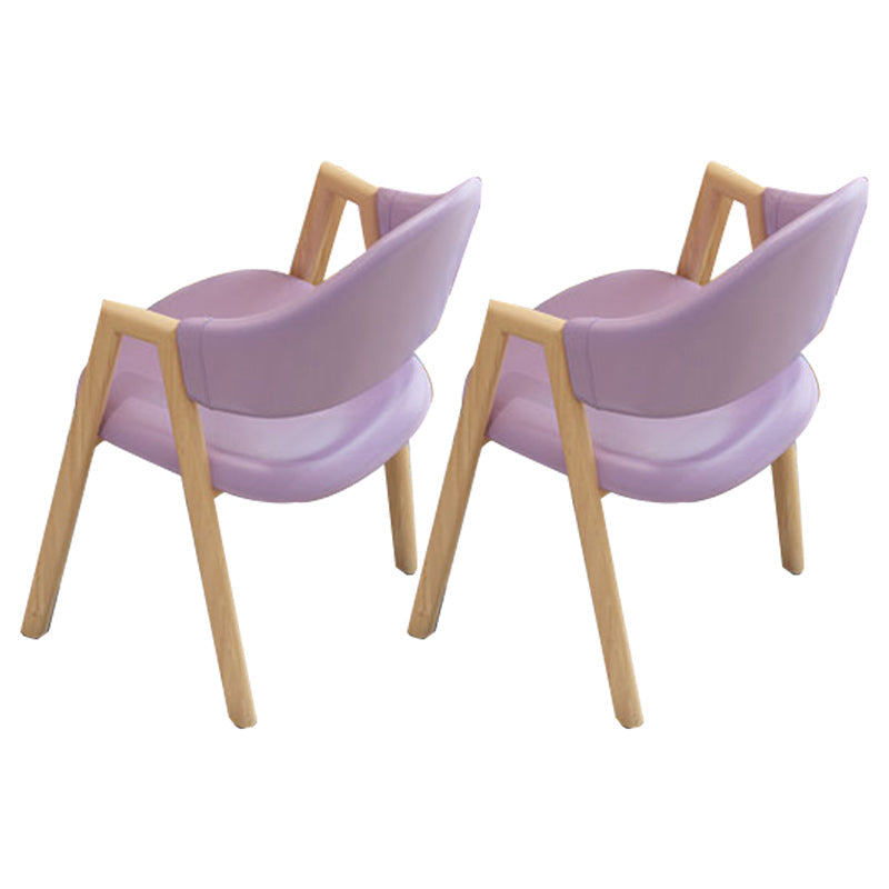 Modern 1/2/5 Pieces Dining Set Rectangle Wood Dining Table Set for Dining Room 2 Pink Chairs Clearhalo 'Dining Room Sets' 'Dining Tables & Seating' 'dining_room_set' 'furn' 'furn_dining_room_set' 'Furniture' 'furniture_dining_room_set' 'Kitchen & Dining Furniture' 'kitchen&dining_furn' 'kitchen' 4692879