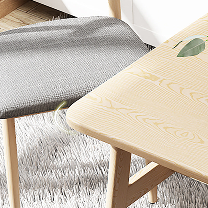 Modern 1/4/5/7 Pieces Dining Set Rectangle Artificial Wood Dining Table for Dining Room Clearhalo 'Dining Room Sets' 'Dining Tables & Seating' 'dining_room_set' 'furn' 'furn_dining_room_set' 'Furniture' 'Kitchen & Dining Furniture' 'kitchen&dining_furn' 'kitchen' 4692899