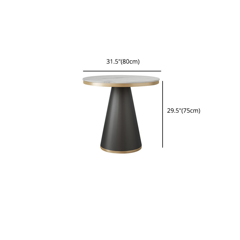 Leather Upholstered Chair Set Scandinavian 1/2/5 Pieces White Dining Table and Chairs Clearhalo 'Dining Room Sets' 'Dining Tables & Seating' 'dining_room_set' 'furn' 'furn_dining_room_set' 'Furniture' 'furniture_dining_room_set' 'Kitchen & Dining Furniture' 'kitchen&dining_furn' 'kitchen' 4692983