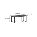 1/2/5/7 Pcs Dining Chairs Set Black Sintered Stone Dining Set with Double Pedestal Base Clearhalo 'Dining Room Sets' 'Dining Tables & Seating' 'dining_room_set' 'furn' 'furn_dining_room_set' 'Furniture' 'furniture_dining_room_set' 'Kitchen & Dining Furniture' 'kitchen&dining_furn' 'kitchen' 4693028