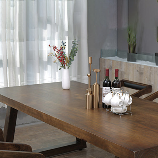 Traditional Style 1/3/4/7 Pieces Dining Table Set Solid Wood Table & Chair Set Clearhalo 'Dining Room Sets' 'Dining Tables & Seating' 'dining_room_set' 'furn' 'furn_dining_room_set' 'Furniture' 'furniture_dining_room_set' 'Kitchen & Dining Furniture' 'kitchen&dining_furn' 'kitchen' 4693039