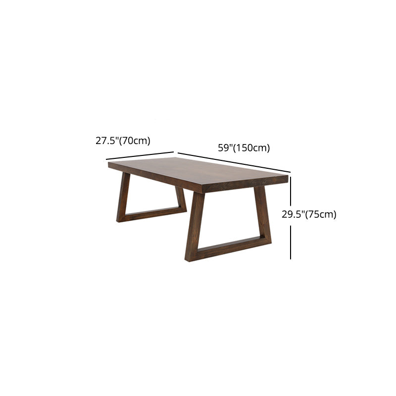 Traditional Style 1/3/4/7 Pieces Dining Table Set Solid Wood Table & Chair Set Clearhalo 'Dining Room Sets' 'Dining Tables & Seating' 'dining_room_set' 'furn' 'furn_dining_room_set' 'Furniture' 'furniture_dining_room_set' 'Kitchen & Dining Furniture' 'kitchen&dining_furn' 'kitchen' 4693047