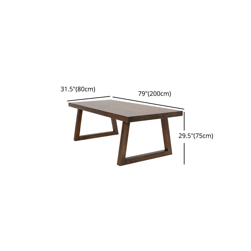 Traditional Style 1/3/4/7 Pieces Dining Table Set Solid Wood Table & Chair Set Clearhalo 'Dining Room Sets' 'Dining Tables & Seating' 'dining_room_set' 'furn' 'furn_dining_room_set' 'Furniture' 'furniture_dining_room_set' 'Kitchen & Dining Furniture' 'kitchen&dining_furn' 'kitchen' 4693049