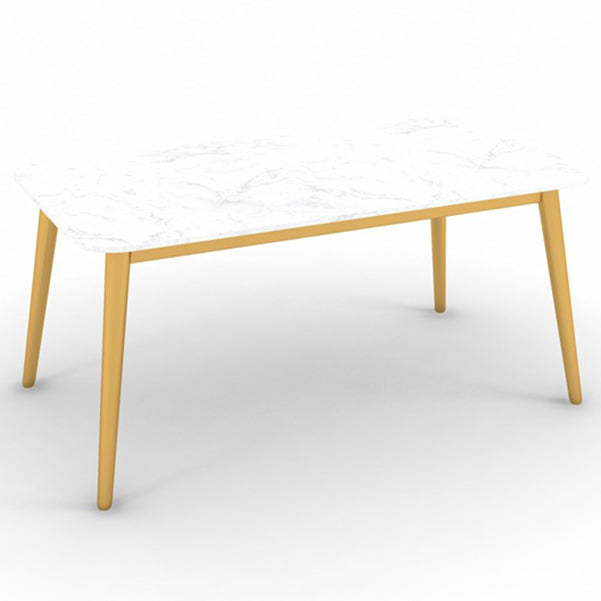 Glam Style 1/4/5 Pieces Dining Set White-gold Table Kitchen Set for Dining Room Clearhalo 'Dining Room Sets' 'Dining Tables & Seating' 'dining_room_set' 'furn' 'furn_dining_room_set' 'Furniture' 'furniture_dining_room_set' 'Kitchen & Dining Furniture' 'kitchen&dining_furn' 'kitchen' 4693096