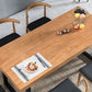 Industrial 1/2/5/7 Pieces Rectangle Dining Set Solid Wood Dining Table with Chairs Clearhalo 'Dining Room Sets' 'Dining Tables & Seating' 'dining_room_set' 'furn' 'furn_dining_room_set' 'Furniture' 'furniture_dining_room_set' 'Kitchen & Dining Furniture' 'kitchen&dining_furn' 'kitchen' 4693134