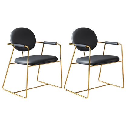 Glam 1/2/5/6/7 Pieces Dining Set Sintered Stone Dining Table Set 2 Blue Chairs Clearhalo 'Dining Room Sets' 'Dining Tables & Seating' 'dining_room_set' 'furn' 'furn_dining_room_set' 'Furniture' 'furniture_dining_room_set' 'Kitchen & Dining Furniture' 'kitchen&dining_furn' 'kitchen' 4693170