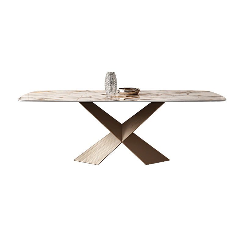 Glam 1/2/5/6/7 Pieces Dining Set Sintered Stone Dining Table Set Clearhalo 'Dining Room Sets' 'Dining Tables & Seating' 'dining_room_set' 'furn' 'furn_dining_room_set' 'Furniture' 'furniture_dining_room_set' 'Kitchen & Dining Furniture' 'kitchen&dining_furn' 'kitchen' 4693175