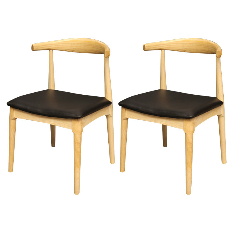 Industrial 1/2/9 Pieces Dining Set Solid Wood Dining Table for Home Use 2 Black Chairs Clearhalo 'Dining Room Sets' 'Dining Tables & Seating' 'dining_room_set' 'furn' 'furn_dining_room_set' 'Furniture' 'furniture_dining_room_set' 'Kitchen & Dining Furniture' 'kitchen&dining_furn' 'kitchen' 4693186