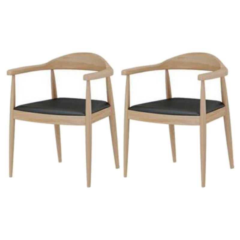 Industrial 1/2/9 Pieces Dining Set Solid Wood Dining Table for Home Use 2 Wood Chairs Clearhalo 'Dining Room Sets' 'Dining Tables & Seating' 'dining_room_set' 'furn' 'furn_dining_room_set' 'Furniture' 'furniture_dining_room_set' 'Kitchen & Dining Furniture' 'kitchen&dining_furn' 'kitchen' 4693189