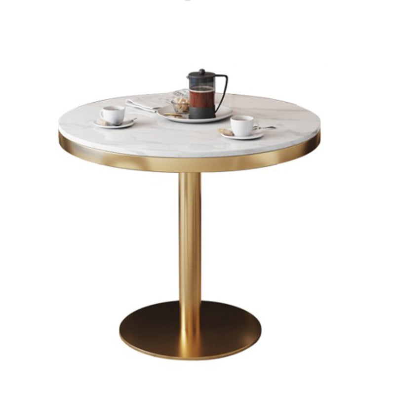 Glam 1/2/3/5 Pieces Dining Set Sintered Stone Dining Table Set for Dining Areas White 31"L x 31"W Clearhalo 'Dining Room Sets' 'Dining Tables & Seating' 'dining_room_set' 'furn' 'furn_dining_room_set' 'Furniture' 'furniture_dining_room_set' 'Kitchen & Dining Furniture' 'kitchen&dining_furn' 'kitchen' 4693216