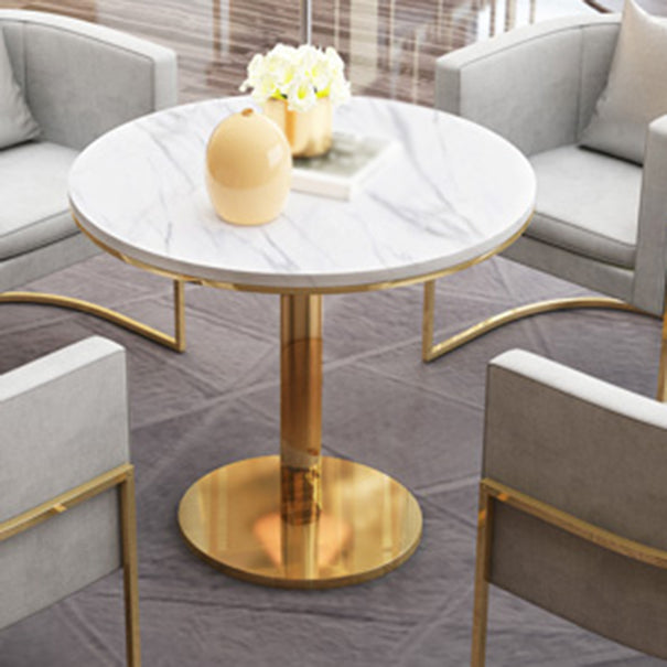 Glam 1/2/3/5 Pieces Dining Set Sintered Stone Dining Table Set for Dining Areas Clearhalo 'Dining Room Sets' 'Dining Tables & Seating' 'dining_room_set' 'furn' 'furn_dining_room_set' 'Furniture' 'furniture_dining_room_set' 'Kitchen & Dining Furniture' 'kitchen&dining_furn' 'kitchen' 4693218