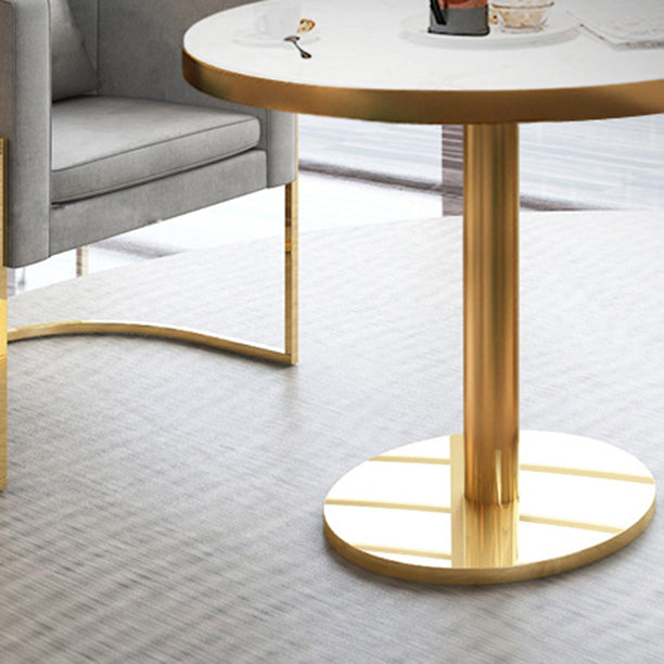 Glam 1/2/3/5 Pieces Dining Set Sintered Stone Dining Table Set for Dining Areas Clearhalo 'Dining Room Sets' 'Dining Tables & Seating' 'dining_room_set' 'furn' 'furn_dining_room_set' 'Furniture' 'furniture_dining_room_set' 'Kitchen & Dining Furniture' 'kitchen&dining_furn' 'kitchen' 4693220