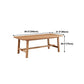 Rectangle Wooden Dining Table for Restaurant Modern Pine Table with Trestle Base Clearhalo ' dining_table' 'Dining Tables & Seating' 'Dining Tables' 'furn' 'furn_dining_table' 'Furniture' 'furniture_dining_table' 'Kitchen & Dining Furniture' 'kitchen&dining_furn' 'kitchen' 'kitchen_dining_table' 4693335