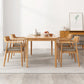 Rectangle Simplicity Dining Table Wood Color Fixed Table of Pinewood Solid Wood Clearhalo ' dining_table' 'Dining Tables & Seating' 'Dining Tables' 'furn' 'furn_dining_table' 'Furniture' 'furniture_dining_table' 'Kitchen & Dining Furniture' 'kitchen&dining_furn' 'kitchen' 'kitchen_dining_table' 4693347