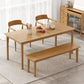 Rectangle Simplicity Dining Table Wood Color Fixed Table of Pinewood Solid Wood Clearhalo ' dining_table' 'Dining Tables & Seating' 'Dining Tables' 'furn' 'furn_dining_table' 'Furniture' 'furniture_dining_table' 'Kitchen & Dining Furniture' 'kitchen&dining_furn' 'kitchen' 'kitchen_dining_table' 4693349