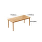 Rectangle Simplicity Dining Table Wood Color Fixed Table of Pinewood Solid Wood Clearhalo ' dining_table' 'Dining Tables & Seating' 'Dining Tables' 'furn' 'furn_dining_table' 'Furniture' 'furniture_dining_table' 'Kitchen & Dining Furniture' 'kitchen&dining_furn' 'kitchen' 'kitchen_dining_table' 4693355