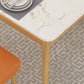 Traditional Luxury Dining Table Sintered Stone Dining Table with Metal Base Clearhalo ' dining_table' 'Dining Tables & Seating' 'Dining Tables' 'furn' 'furn_dining_table' 'Furniture' 'furniture_dining_table' 'Kitchen & Dining Furniture' 'kitchen&dining_furn' 'kitchen' 'kitchen_dining_table' 4693380