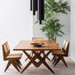Rectangle Pine Wood Table with Trestle Base Modern Dining Table for Restaurant 78.7"L x 31.5"W x 29.5"H Without Chairs Clearhalo ' dining_table' 'Dining Tables & Seating' 'Dining Tables' 'furn' 'furn_dining_table' 'Furniture' 'furniture_dining_table' 'Kitchen & Dining Furniture' 'kitchen&dining_furn' 'kitchen' 'kitchen_dining_table' 4693416