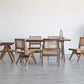 Rectangle Pine Wood Table with Trestle Base Modern Dining Table for Restaurant Clearhalo ' dining_table' 'Dining Tables & Seating' 'Dining Tables' 'furn' 'furn_dining_table' 'Furniture' 'furniture_dining_table' 'Kitchen & Dining Furniture' 'kitchen&dining_furn' 'kitchen' 'kitchen_dining_table' 4693423