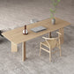 Rectangle 4 Legs Dining Table Simple Style Solid Wood Dinette Table for Home 70.9"L x 31.5"W x 29.5"H Without Chairs Clearhalo ' dining_table' 'Dining Tables & Seating' 'Dining Tables' 'furn' 'furn_dining_table' 'Furniture' 'furniture_dining_table' 'Kitchen & Dining Furniture' 'kitchen&dining_furn' 'kitchen' 'kitchen_dining_table' 4693451