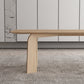 Rectangle 4 Legs Dining Table Simple Style Solid Wood Dinette Table for Home Clearhalo ' dining_table' 'Dining Tables & Seating' 'Dining Tables' 'furn' 'furn_dining_table' 'Furniture' 'furniture_dining_table' 'Kitchen & Dining Furniture' 'kitchen&dining_furn' 'kitchen' 'kitchen_dining_table' 4693456