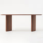 Rectangle Pine Wood Dining Table for Restaurant Modern Table with Double Pedestal Base Clearhalo ' dining_table' 'Dining Tables & Seating' 'Dining Tables' 'furn' 'furn_dining_table' 'Furniture' 'furniture_dining_table' 'Kitchen & Dining Furniture' 'kitchen&dining_furn' 'kitchen' 'kitchen_dining_table' 4693481