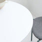 Modern Tulip Base Dining Table Wood and Steel Round Dinette Table for Dining Room Clearhalo ' dining_table' 'Dining Tables & Seating' 'Dining Tables' 'furn' 'furn_dining_table' 'Furniture' 'furniture_dining_table' 'Kitchen & Dining Furniture' 'kitchen&dining_furn' 'kitchen' 'kitchen_dining_table' 4693515