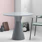Modern Tulip Base Dining Table Wood and Steel Round Dinette Table for Dining Room Clearhalo ' dining_table' 'Dining Tables & Seating' 'Dining Tables' 'furn' 'furn_dining_table' 'Furniture' 'furniture_dining_table' 'Kitchen & Dining Furniture' 'kitchen&dining_furn' 'kitchen' 'kitchen_dining_table' 4693520