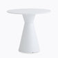 Modern Tulip Base Dining Table Wood and Steel Round Dinette Table for Dining Room White Without Chairs Clearhalo ' dining_table' 'Dining Tables & Seating' 'Dining Tables' 'furn' 'furn_dining_table' 'Furniture' 'furniture_dining_table' 'Kitchen & Dining Furniture' 'kitchen&dining_furn' 'kitchen' 'kitchen_dining_table' 4693523