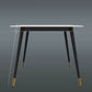 Stone Dining Table Contemporary Dining Table with 4 Black Legs Clearhalo ' dining_table' 'Dining Tables & Seating' 'Dining Tables' 'furn' 'furn_dining_table' 'Furniture' 'furniture_dining_table' 'Kitchen & Dining Furniture' 'kitchen&dining_furn' 'kitchen' 'kitchen_dining_table' 4693536