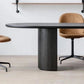 Modern Pine Wood Table for Restaurant Black Dining Table with Double Pedestal Clearhalo ' dining_table' 'Dining Tables & Seating' 'Dining Tables' 'furn' 'furn_dining_table' 'Furniture' 'furniture_dining_table' 'Kitchen & Dining Furniture' 'kitchen&dining_furn' 'kitchen' 'kitchen_dining_table' 4693554