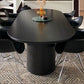 Modern Pine Wood Table for Restaurant Black Dining Table with Double Pedestal Clearhalo ' dining_table' 'Dining Tables & Seating' 'Dining Tables' 'furn' 'furn_dining_table' 'Furniture' 'furniture_dining_table' 'Kitchen & Dining Furniture' 'kitchen&dining_furn' 'kitchen' 'kitchen_dining_table' 4693555