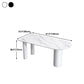 Modern Sintered Stone Dining Table 4 Legs Dining Table for Dining Room Clearhalo ' dining_table' 'Dining Tables & Seating' 'Dining Tables' 'furn' 'furn_dining_table' 'Furniture' 'furniture_dining_table' 'Kitchen & Dining Furniture' 'kitchen&dining_furn' 'kitchen' 'kitchen_dining_table' 4693588