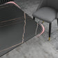Rectangle Sintered Stone Top Dining Table Luxury Table with Pedestal Base Clearhalo ' dining_table' 'Dining Tables & Seating' 'Dining Tables' 'furn' 'furn_dining_table' 'Furniture' 'furniture_dining_table' 'Kitchen & Dining Furniture' 'kitchen&dining_furn' 'kitchen' 'kitchen_dining_table' 4693700