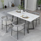 Sintered Stone Top Dining Table Rectangle Table with Double Pedestal for Restaurant White Gold Black Clearhalo ' dining_table' 'Dining Tables & Seating' 'Dining Tables' 'furn' 'furn_dining_table' 'Furniture' 'furniture_dining_table' 'Kitchen & Dining Furniture' 'kitchen&dining_furn' 'kitchen' 'kitchen_dining_table' 4693718