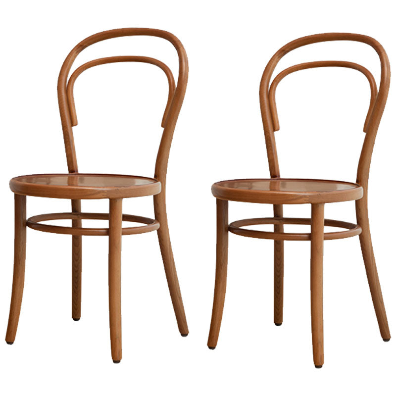 Traditional Wood Dining Kitchen Room Chair Windsor Back Side Chair Wood Wood 2 Piece Set Clearhalo ' kitchen&dining_furn' 'Dining Chairs' 'Dining Tables & Seating' 'dining_chair' 'furn' 'furn_dining_chair' 'Furniture' 'furniture_dining_chair' 'Kitchen & Dining Furniture' 'kitchen' 4693754