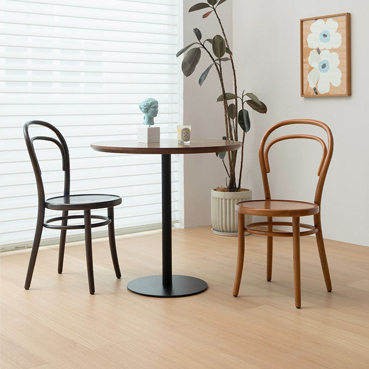 Traditional Wood Dining Kitchen Room Chair Windsor Back Side Chair Clearhalo ' kitchen&dining_furn' 'Dining Chairs' 'Dining Tables & Seating' 'dining_chair' 'furn' 'furn_dining_chair' 'Furniture' 'furniture_dining_chair' 'Kitchen & Dining Furniture' 'kitchen' 4693755