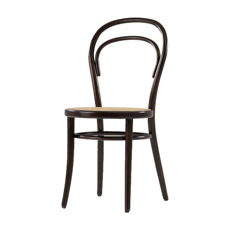 Traditional Wood Dining Kitchen Room Chair Windsor Back Side Chair Walnut Wicker & Rattan 1 Piece Clearhalo ' kitchen&dining_furn' 'Dining Chairs' 'Dining Tables & Seating' 'dining_chair' 'furn' 'furn_dining_chair' 'Furniture' 'furniture_dining_chair' 'Kitchen & Dining Furniture' 'kitchen' 4693769