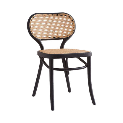 Wood Traditional Dining Kitchen Room Chair King Louis Back Side Chair Black 1 Piece Clearhalo ' kitchen&dining_furn' 'Dining Chairs' 'Dining Tables & Seating' 'dining_chair' 'furn' 'furn_dining_chair' 'Furniture' 'furniture_dining_chair' 'Kitchen & Dining Furniture' 'kitchen' 4693819