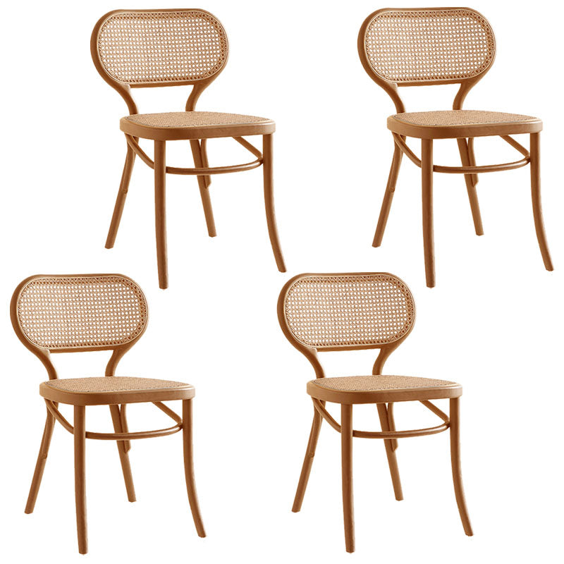 Wood Traditional Dining Kitchen Room Chair King Louis Back Side Chair Wood 4 Piece Set Clearhalo ' kitchen&dining_furn' 'Dining Chairs' 'Dining Tables & Seating' 'dining_chair' 'furn' 'furn_dining_chair' 'Furniture' 'furniture_dining_chair' 'Kitchen & Dining Furniture' 'kitchen' 4693828