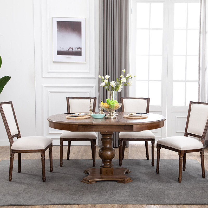 Traditional Wood Dining Kitchen Room Chair Open Back Side Chair Clearhalo ' kitchen&dining_furn' 'Dining Chairs' 'Dining Tables & Seating' 'dining_chair' 'Furniture' 'furniture_dining_chair' 'Kitchen & Dining Furniture' 'kitchen' 4693973