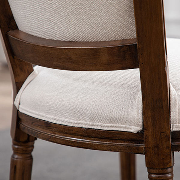 Traditional Wood Dining Kitchen Room Chair Open Back Side Chair Clearhalo ' kitchen&dining_furn' 'Dining Chairs' 'Dining Tables & Seating' 'dining_chair' 'Furniture' 'furniture_dining_chair' 'Kitchen & Dining Furniture' 'kitchen' 4693983