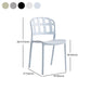 Scandinavian Style Armless Open Back Chairs Stacking Plastic Side Chair Clearhalo ' kitchen&dining_furn' 'Dining Chairs' 'Dining Tables & Seating' 'dining_chair' 'furn' 'furn_dining_chair' 'Furniture' 'furniture_dining_chair' 'Kitchen & Dining Furniture' 'kitchen' 4694029