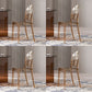 Scandinavian Open Back Side Chair for Home Plastic Dining Armless Chair Amber 4 Piece Set Clearhalo ' kitchen&dining_furn' 'Dining Chairs' 'Dining Tables & Seating' 'dining_chair' 'furn' 'furn_dining_chair' 'Furniture' 'furniture_dining_chair' 'Kitchen & Dining Furniture' 'kitchen' 4694067