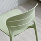 Modern Stackable Chairs Dining Armless Open Back Chairs with Plastic Legs for Kitchen Clearhalo ' kitchen&dining_furn' 'Dining Chairs' 'Dining Tables & Seating' 'dining_chair' 'furn' 'furn_dining_chair' 'Furniture' 'furniture_dining_chair' 'Kitchen & Dining Furniture' 'kitchen' 4694091