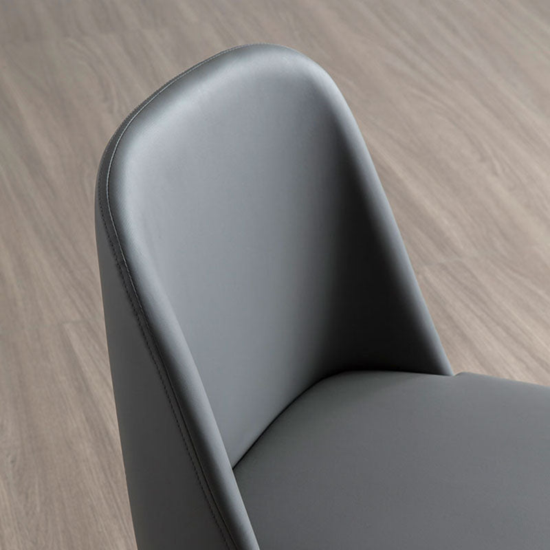 Contemporary Dining Chair Armless Chair with Wooden Legs for Kitchen Clearhalo ' kitchen&dining_furn' 'Dining Chairs' 'Dining Tables & Seating' 'dining_chair' 'furn' 'furn_dining_chair' 'Furniture' 'furniture_dining_chair' 'Kitchen & Dining Furniture' 'kitchen' 4694165