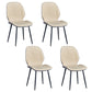 Industrial Style Faux Leather Dining Chairs Solid Back Chair for Kitchen Gray-White 4 Piece Set Clearhalo ' kitchen&dining_furn' 'Dining Chairs' 'Dining Tables & Seating' 'dining_chair' 'furn' 'furn_dining_chair' 'Furniture' 'furniture_dining_chair' 'Kitchen & Dining Furniture' 'kitchen' 4694199