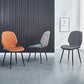Industrial Style Faux Leather Dining Chairs Solid Back Chair for Kitchen Clearhalo ' kitchen&dining_furn' 'Dining Chairs' 'Dining Tables & Seating' 'dining_chair' 'furn' 'furn_dining_chair' 'Furniture' 'furniture_dining_chair' 'Kitchen & Dining Furniture' 'kitchen' 4694200